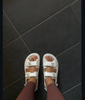 Chanel Sandals + Free Gift ( Jewellery stack)