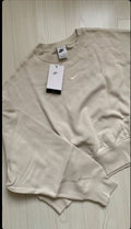 Beige Crewneck Sweatshirt