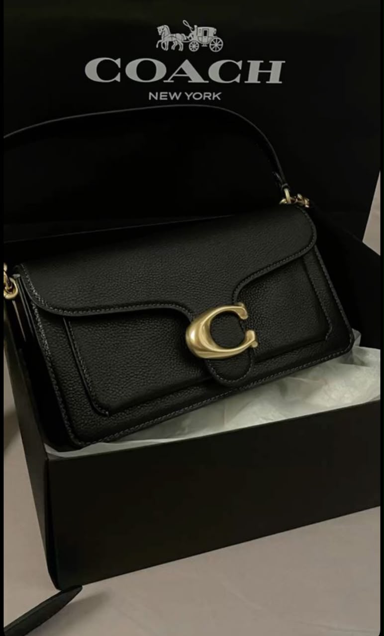 Black Coach Bag + Free Gift