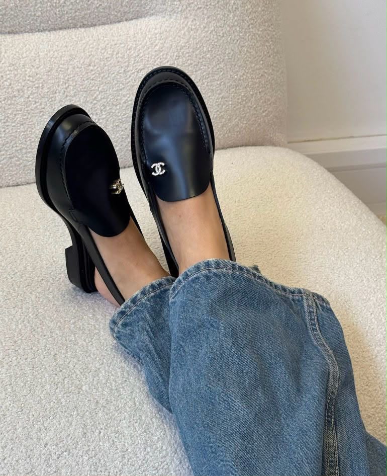 Chanel Loafers + (Free MINI wallet Or Jewellery stack)