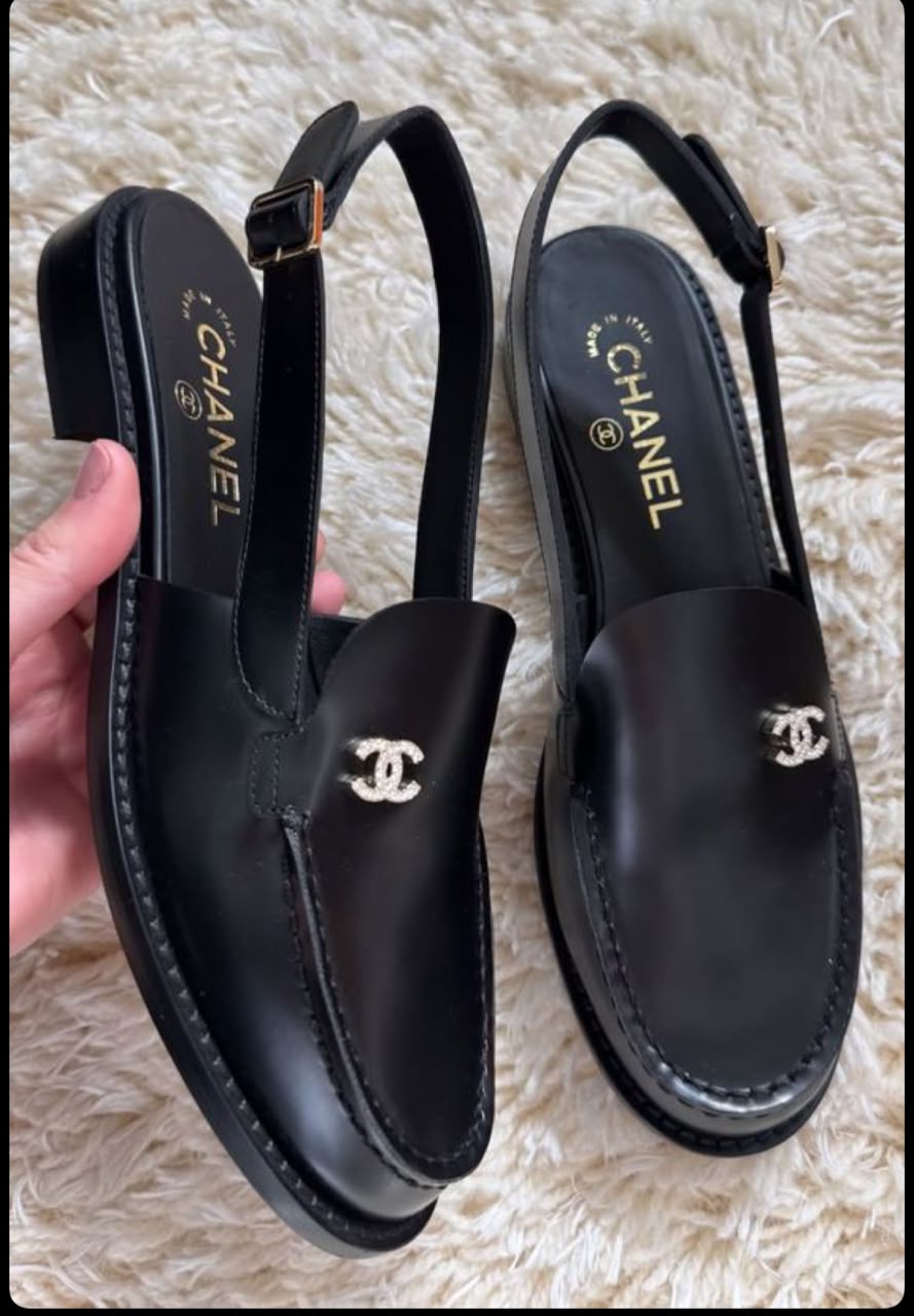 Chanel Loafers + (Free MINI wallet Or Jewellery stack)