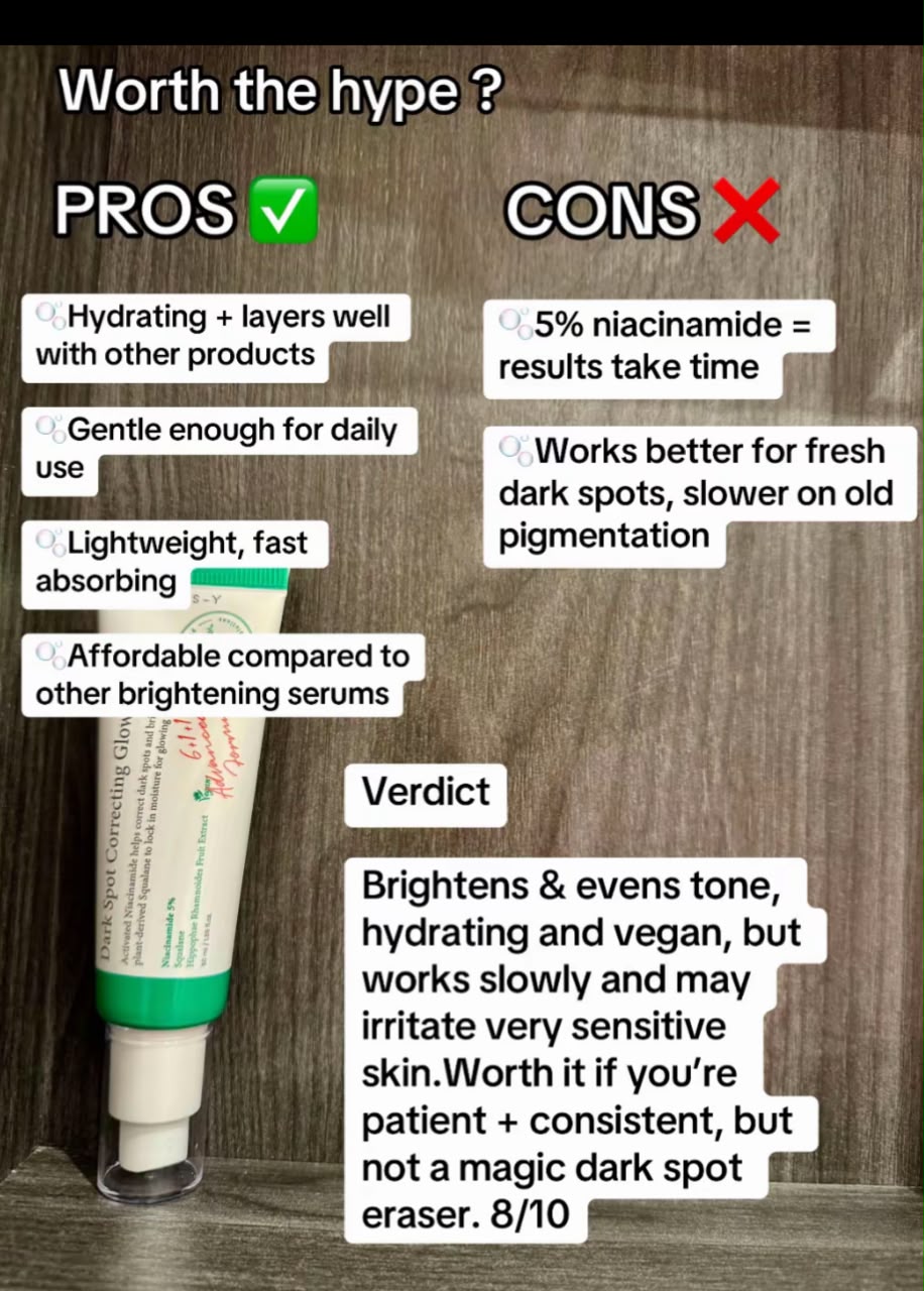 Dark Spot Correcting Glow Serum