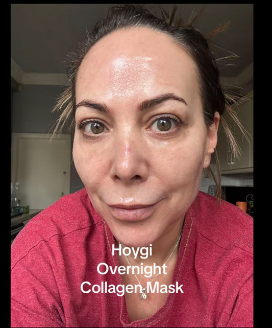 1pc Collagen Overnight Sleeping Mask, Deep moisturizing gel with Brush