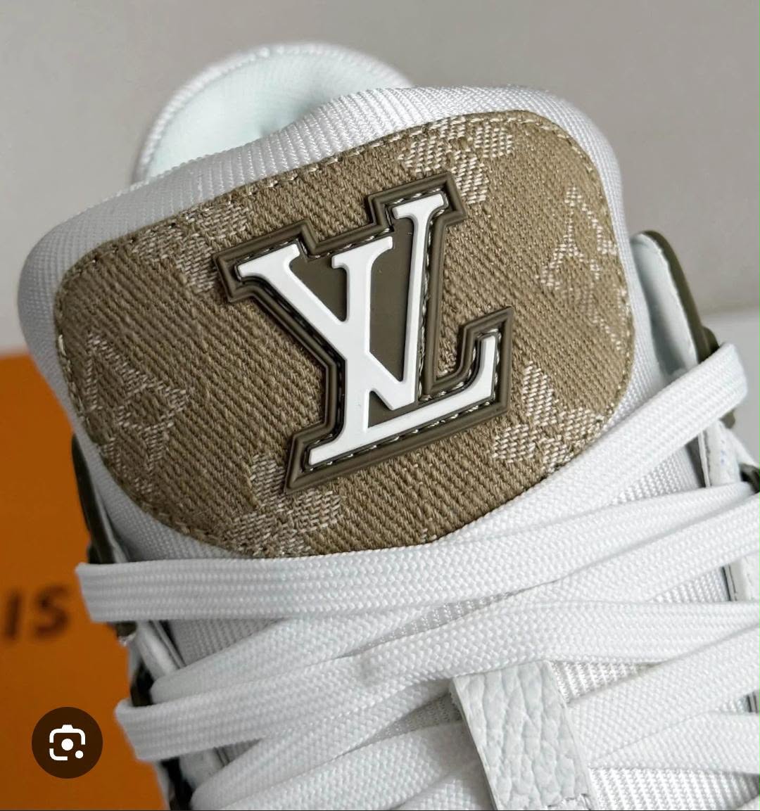 Blue Louis Vuitton Trainers + Free Gift + Shipping