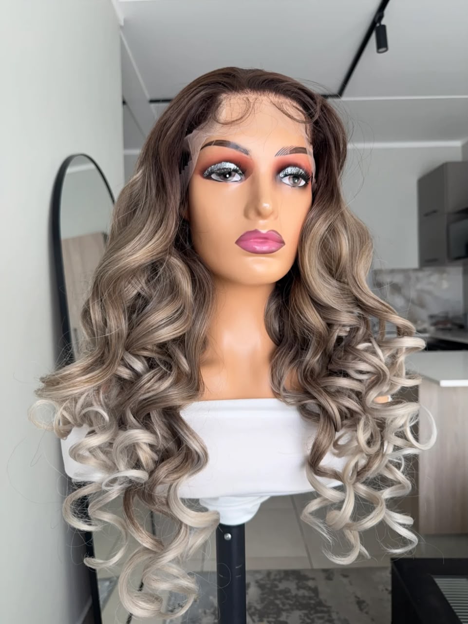 Latisha Human Hair Blend #6