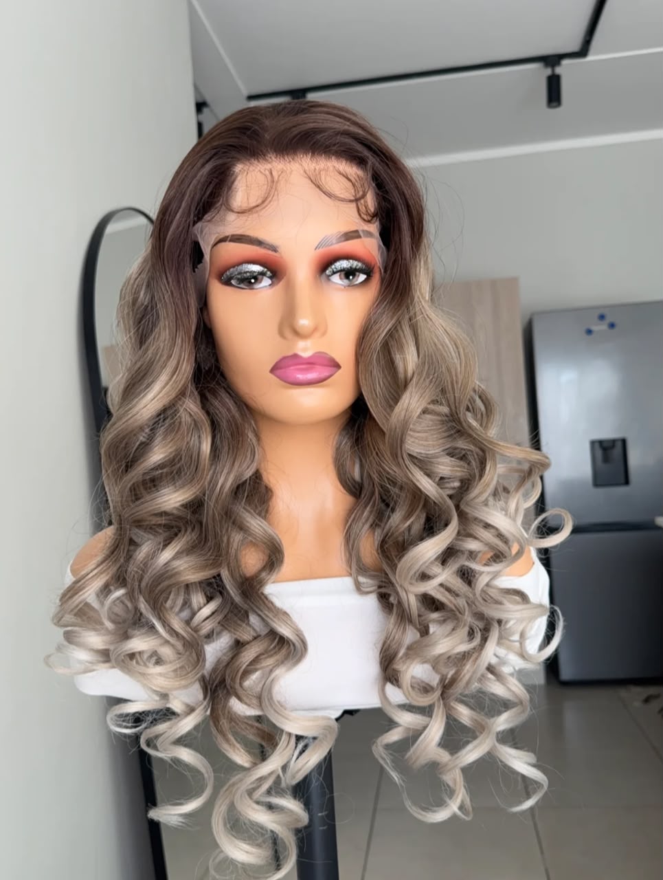 Latisha Human Hair Blend #6