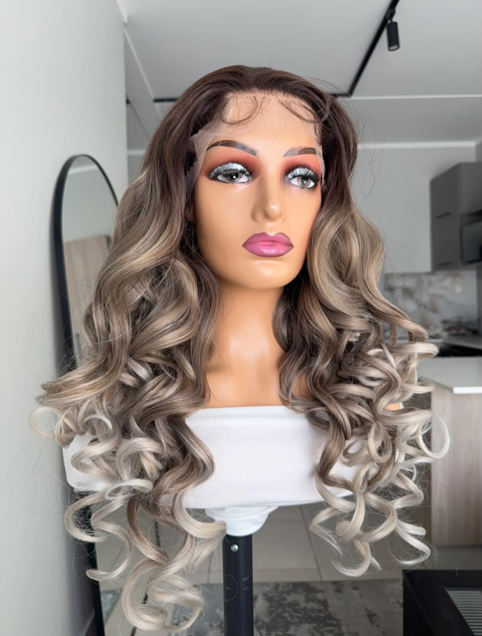 Latisha Human Hair Blend #6