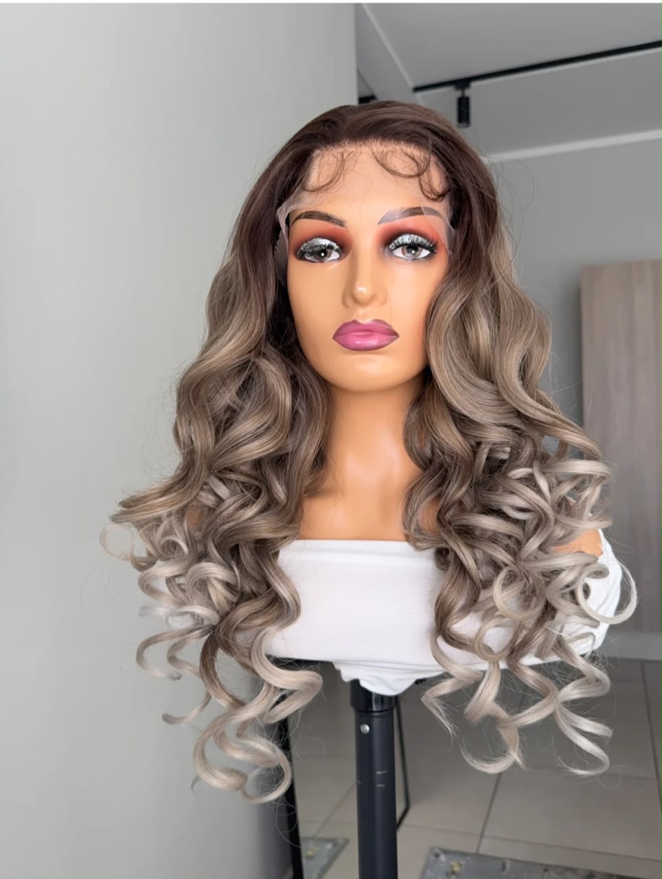 Latisha Human Hair Blend #6